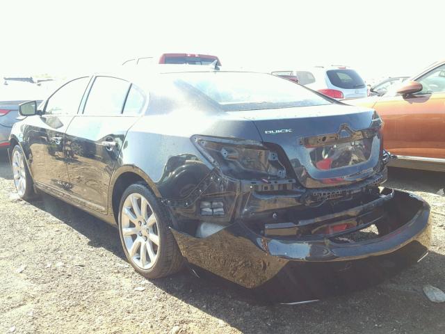 1G4GJ5E35CF221389 - 2012 BUICK LACROSSE T BLACK photo 3