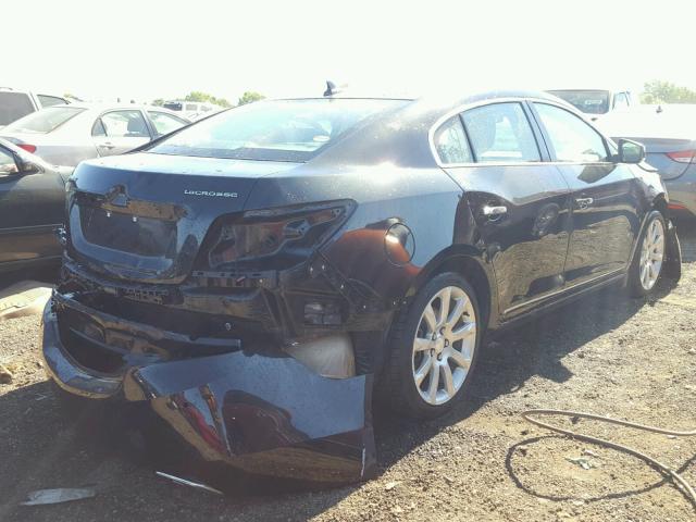 1G4GJ5E35CF221389 - 2012 BUICK LACROSSE T BLACK photo 4