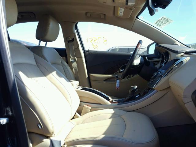 1G4GJ5E35CF221389 - 2012 BUICK LACROSSE T BLACK photo 5