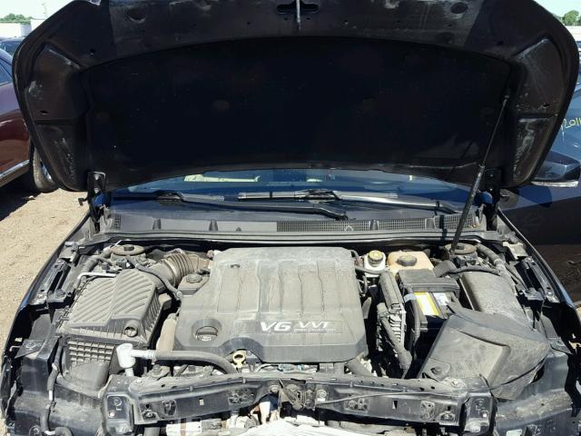 1G4GJ5E35CF221389 - 2012 BUICK LACROSSE T BLACK photo 7