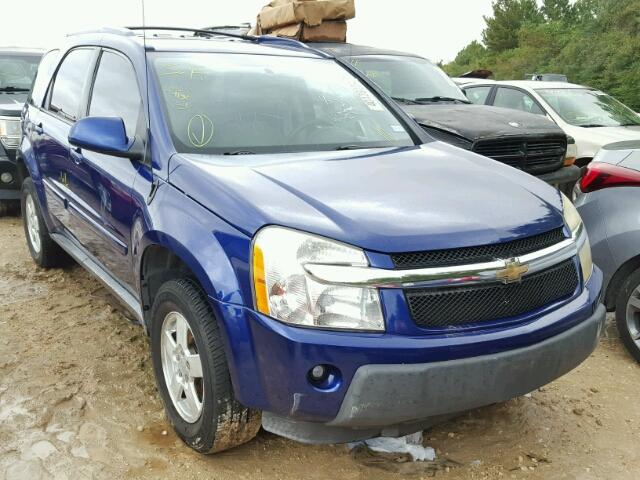 2CNDL63F766003484 - 2006 CHEVROLET EQUINOX LT BLUE photo 1