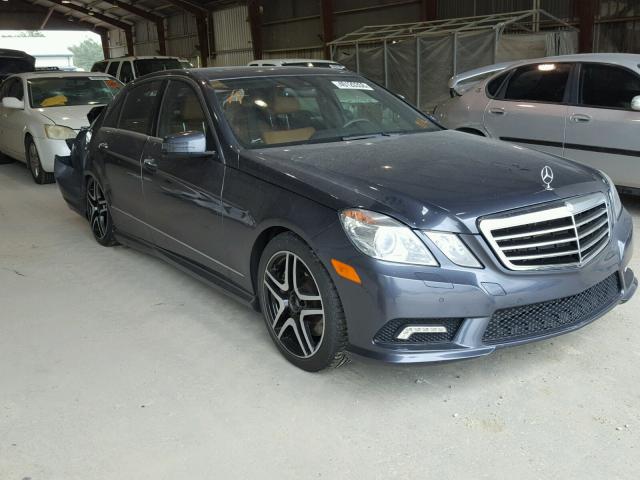 WDDHF7CBXAA031345 - 2010 MERCEDES-BENZ E 550 GRAY photo 1