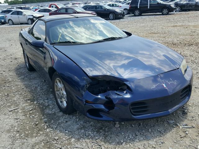 2G1FP22G322123913 - 2002 CHEVROLET CAMARO Z28 BLUE photo 1