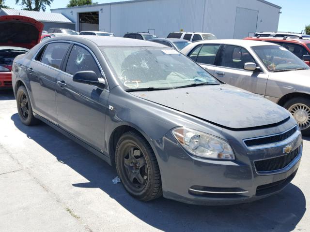 1G1ZG57B68F160618 - 2008 CHEVROLET MALIBU LS GRAY photo 1