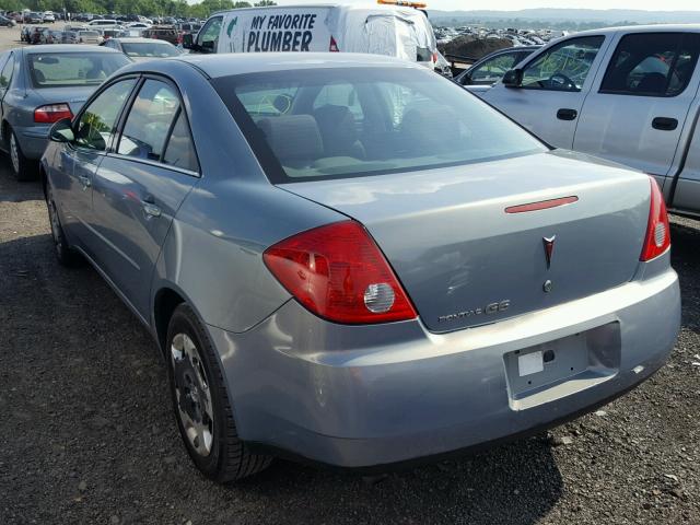 1G2ZF58B074237376 - 2007 PONTIAC G6 VALUE L BLUE photo 3