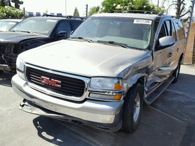 3GKFK16T61G263297 - 2001 GMC YUKON XL K BEIGE photo 2