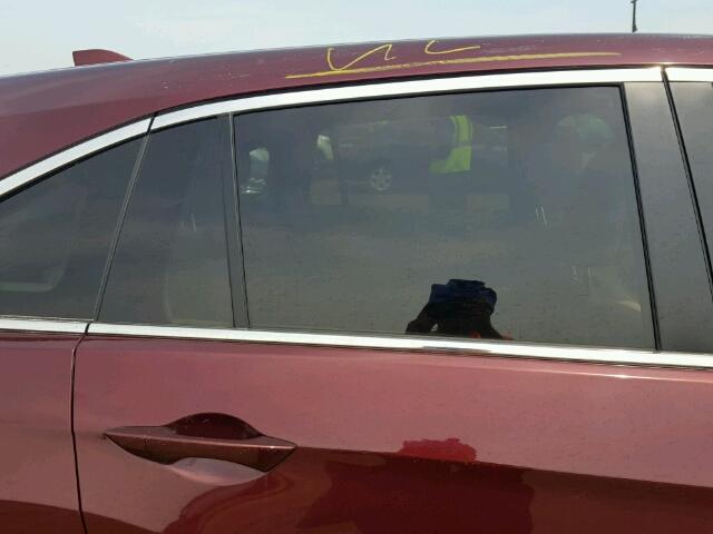 5J8TB3H32GL013480 - 2016 ACURA RDX BASE MAROON photo 9