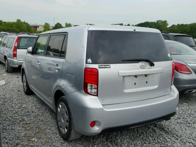 JTLZE4FE3FJ069341 - 2015 TOYOTA SCION XB Silber Foto 3