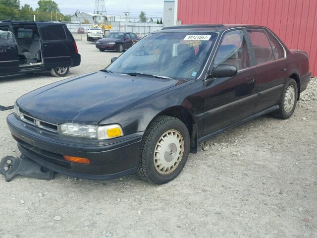 JHMCB7678MC812606 - 1991 HONDA ACCORD EX- GRAY photo 2