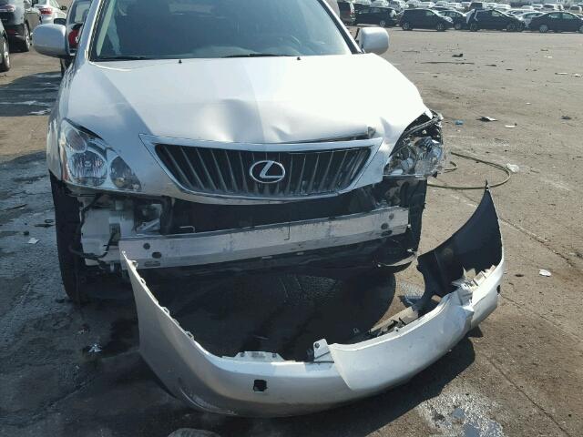 2T2HK31U89C115668 - 2009 LEXUS RX 350 SILVER photo 9