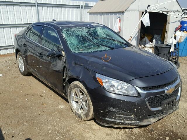 1G11C5SA2GU123695 - 2016 CHEVROLET MALIBU LIM CHARCOAL photo 1