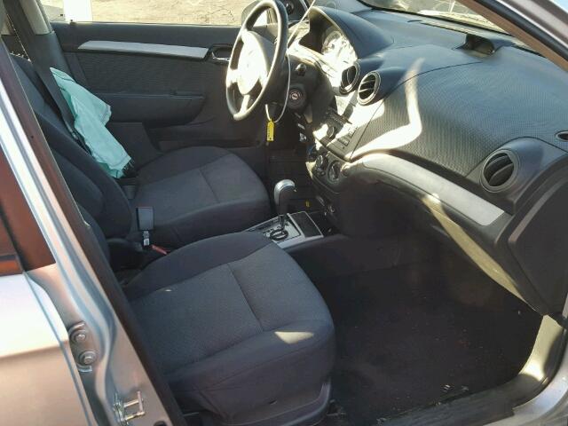 KL1TD5DE7BB247311 - 2011 CHEVROLET AVEO LS/LT 银色 照片 5