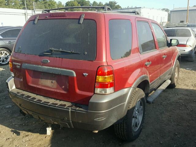 1FMYU03125KD86570 - 2005 FORD ESCAPE XLT RED photo 9