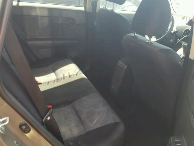 JTLZE4FE2B1119446 - 2011 TOYOTA SCION XB ყავისფერი ფოტო 6
