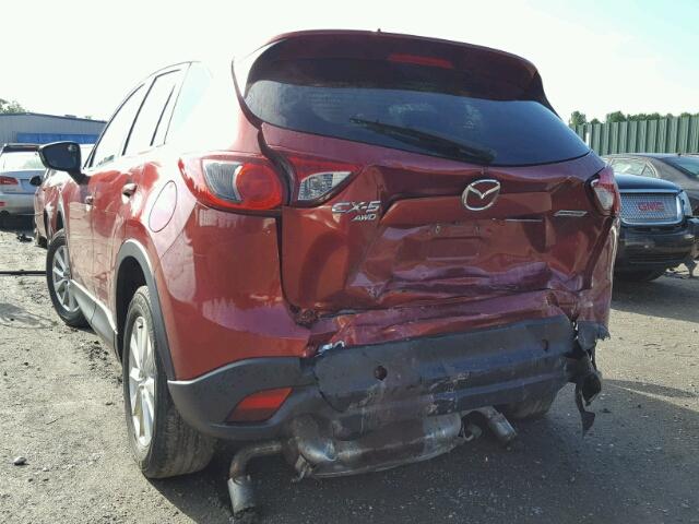 JM3KE4CE8D0151299 - 2013 MAZDA CX-5 TOURI RED photo 9