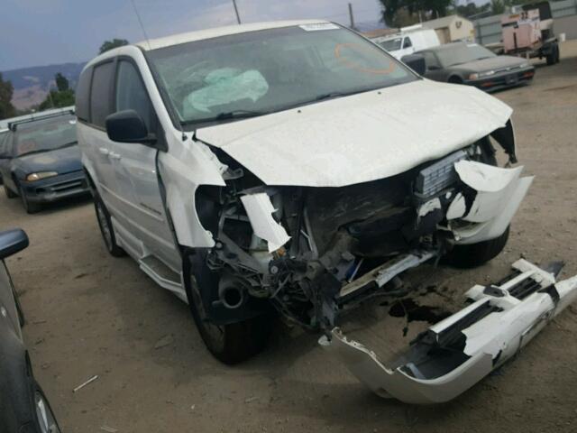 2D8HN44E69R702815 - 2009 DODGE GRAND CARA WHITE photo 1