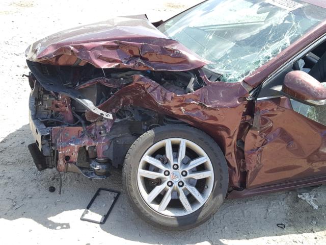 4T1BK1EB2DU021543 - 2013 TOYOTA AVALON BAS BURGUNDY photo 9