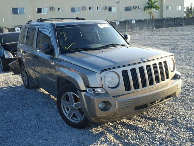 1J8FT48W77D277693 - 2007 JEEP PATRIOT LI GOLD photo 1