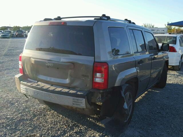 1J8FT48W77D277693 - 2007 JEEP PATRIOT LI GOLD photo 4