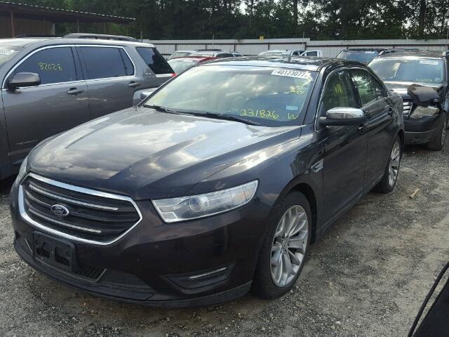 1FAHP2F85DG231826 - 2013 FORD TAURUS LIM BLACK photo 2