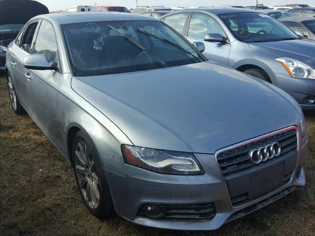 WAUFFAFL1AN060659 - 2010 AUDI A4 SILVER photo 1