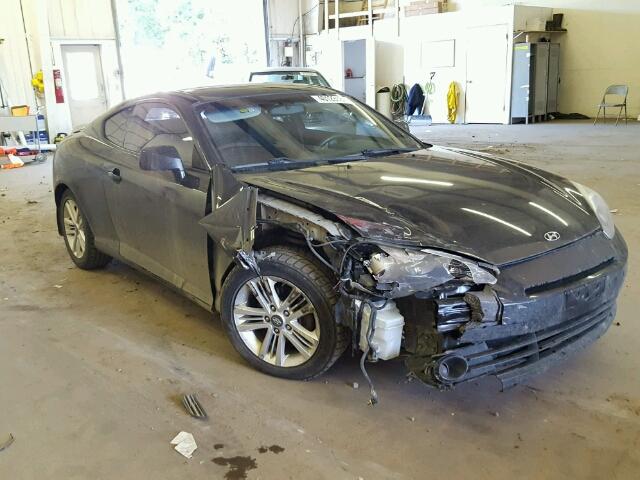 KMHHM66D08U264520 - 2008 HYUNDAI TIBURON BLACK photo 1