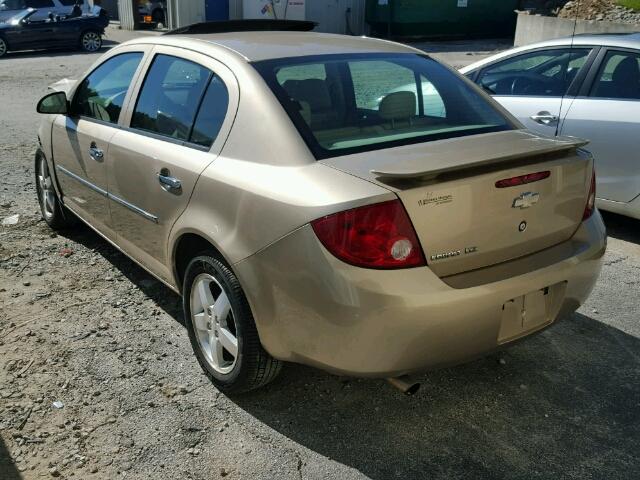 1G1AZ55F767805149 - 2006 CHEVROLET COBALT LTZ TAN photo 3