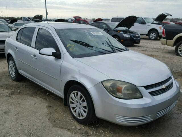 1G1AT58H597121008 - 2009 CHEVROLET COBALT SILVER photo 1