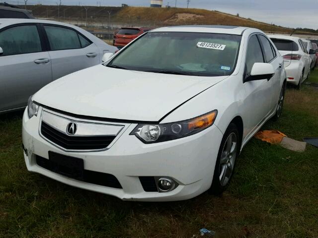 JH4CU2F47EC000072 - 2014 ACURA TSX WHITE photo 2