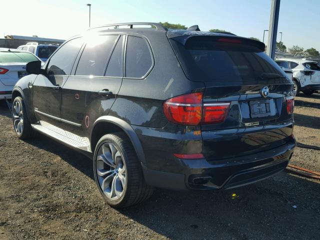 5UXZV8C5XBL419651 - 2011 BMW X5 XDRIVE5 BLACK photo 3