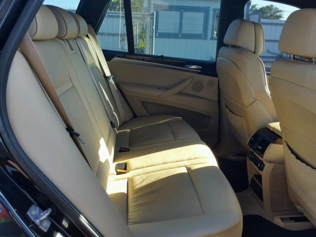 5UXZV8C5XBL419651 - 2011 BMW X5 XDRIVE5 BLACK photo 6