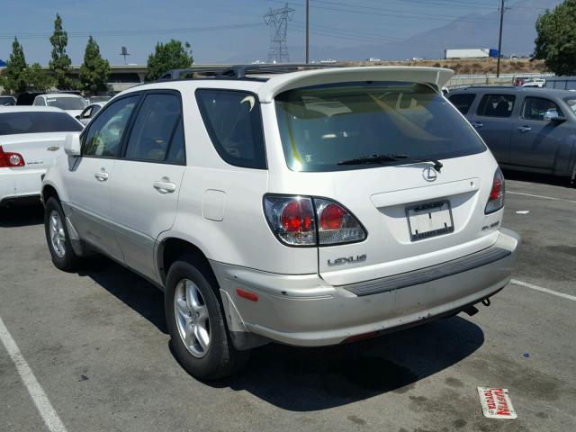 JTJHF10UX30311687 - 2003 LEXUS RX 300 WHITE photo 3