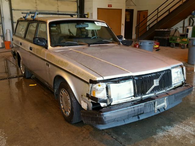 YV1AW8200N1916588 - 1992 VOLVO 240 SILVER photo 1