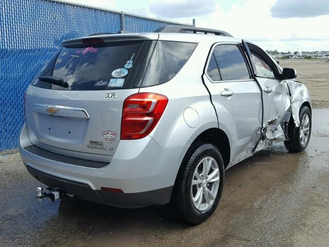 2GNALCEK3G1165666 - 2016 CHEVROLET EQUINOX SILVER photo 4