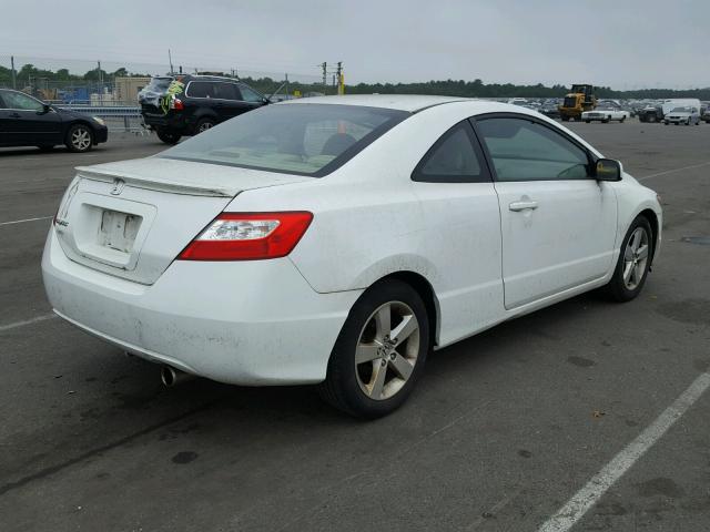 2HGFG12968H546432 - 2008 HONDA CIVIC EXL თეთრი ფოტო 4