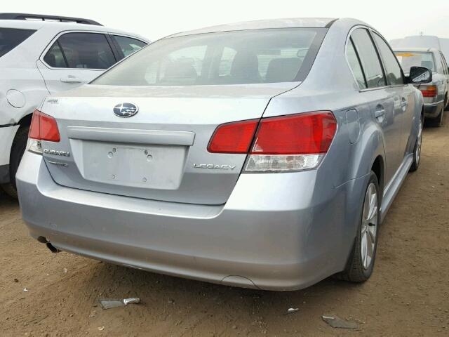 4S3BMCG65D3008981 - 2013 SUBARU LEGACY 2.5 SILVER photo 4