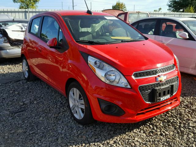 KL8CB6S92FC810932 - 2015 CHEVROLET SPARK LS RED photo 1