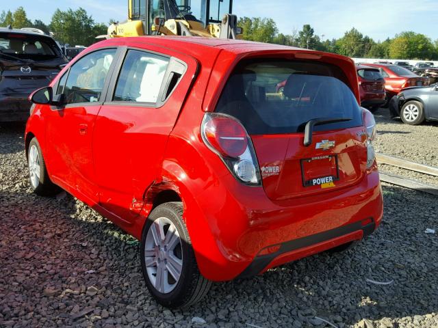 KL8CB6S92FC810932 - 2015 CHEVROLET SPARK LS RED photo 3