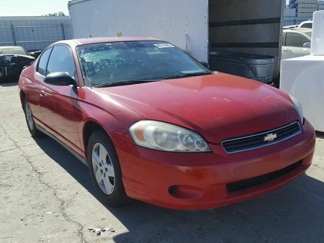 2G1WJ15KX69231616 - 2006 CHEVROLET MONTE CARL 红色 照片 1