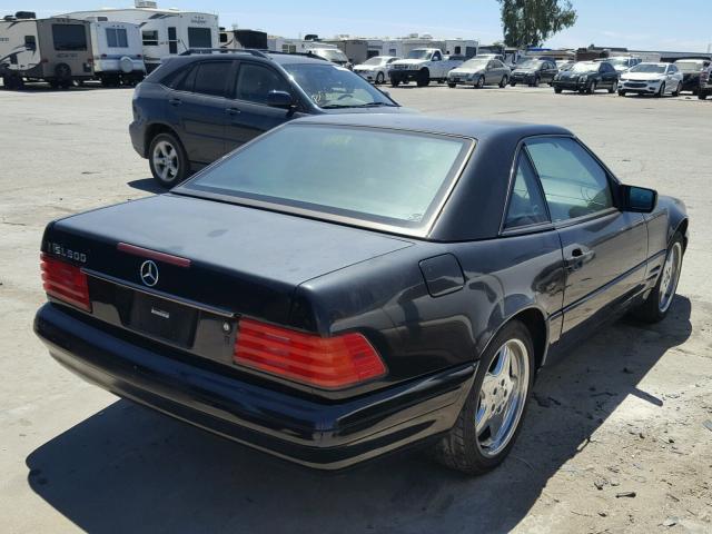 WDBFA67F7VF147486 - 1997 MERCEDES-BENZ SL 500 BLACK photo 4