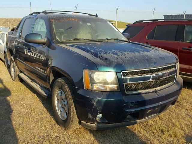 3GNEC12007G224737 - 2007 CHEVROLET AVALANCHE GREEN photo 1