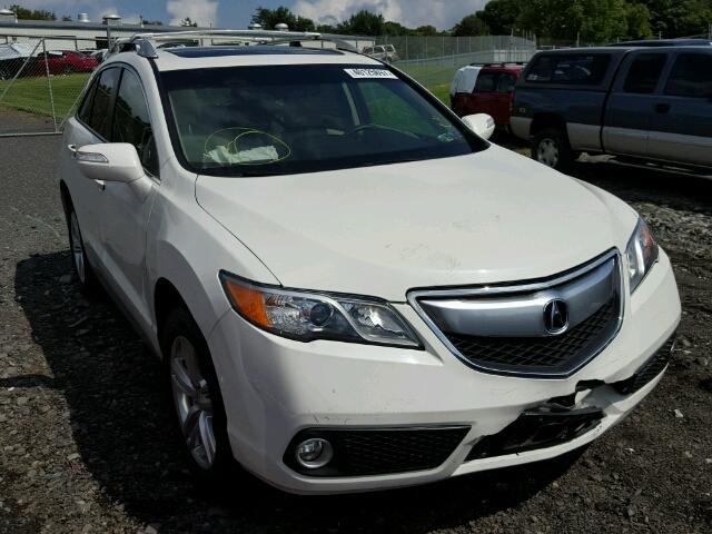 5J8TB4H54EL001268 - 2014 ACURA RDX TECHNO WHITE photo 1