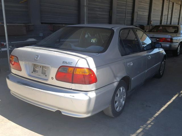 2HGEJ6610XH536802 - 1999 HONDA CIVIC BASE SILVER photo 4