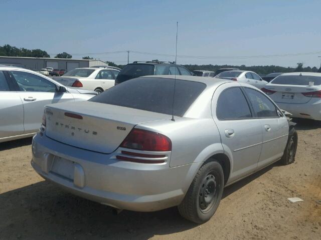 1B3EL46R46N209622 - 2006 DODGE STRATUS SX SILVER photo 4