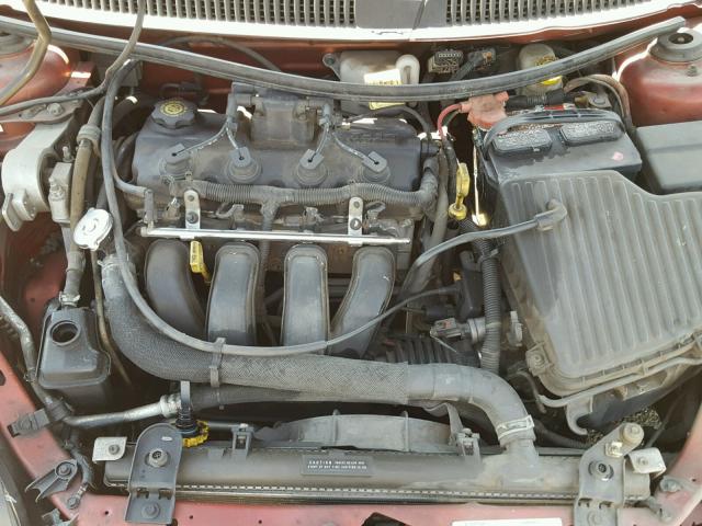 1P3ES46C61D276332 - 2001 PLYMOUTH NEON BASE 橙色 照片 7