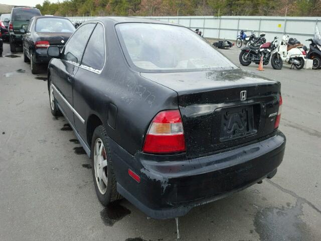 1HGCD7133SA031325 - 1995 HONDA ACCORD LX BLACK photo 3