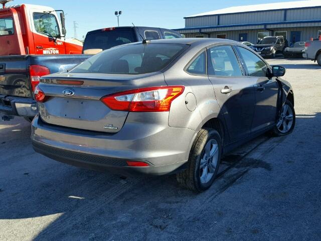 1FADP3F22EL400273 - 2014 FORD FOCUS GRAY photo 4