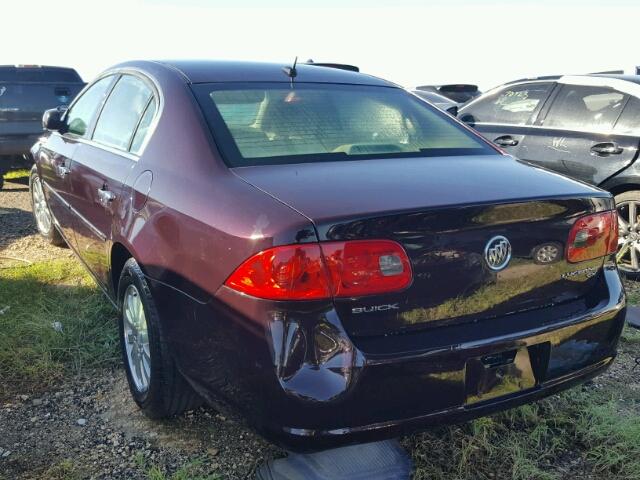 1G4HP57208U193768 - 2008 BUICK LUCERNE CX BURGUNDY photo 3