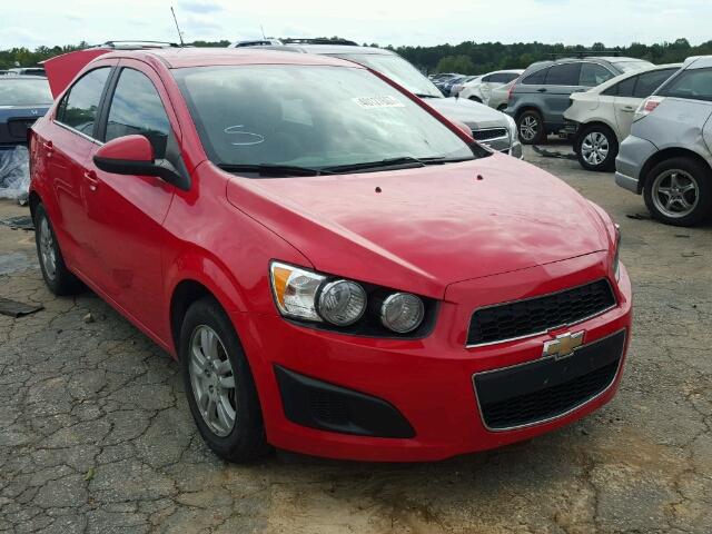 1G1JC5SH9F4148055 - 2015 CHEVROLET SONIC RED photo 1