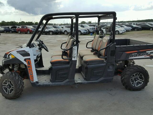 3NSRUZ876FG492098 - 2015 POLARIS RANGER CRE WHITE photo 10